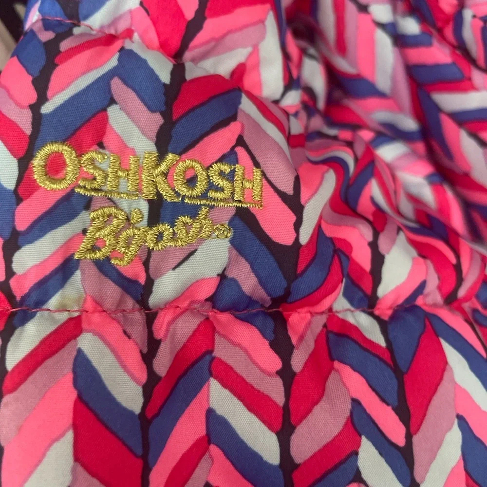 OshKosh B'Gosh toddler snowsuit 3T Jacket & Snow Pants Pink 2 piece set